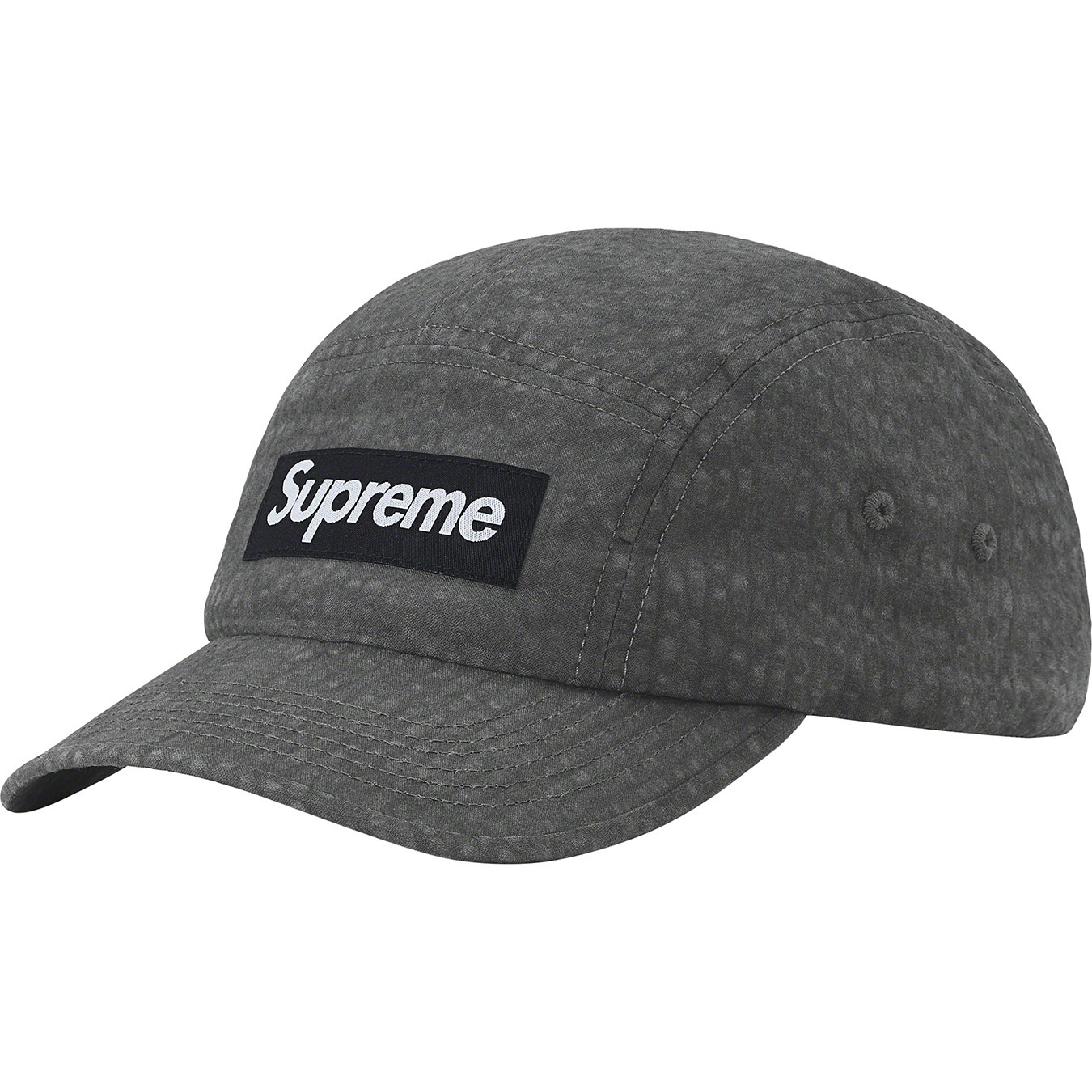 Washed Seersucker Camp Cap view 10